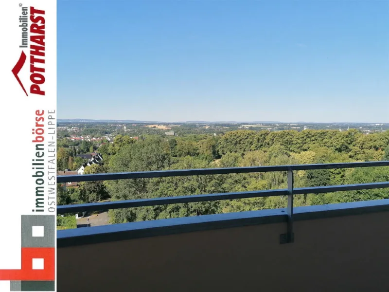 Bild1 - Wohnung kaufen in Bad Salzuflen - Möbliertes Apartment mit traumhaften Ausblick in Bad Salzuflen!