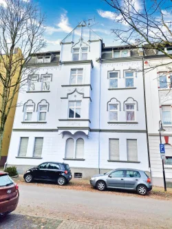 Straßenansicht - Haus kaufen in Herne - MITTEN IN DER CITY - MITTEN IM LEBEN -MFH MIT 6 GARAGEN