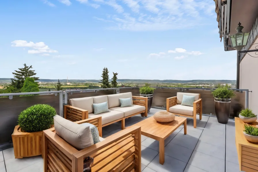 Balkon - Virtuelles Homestaging