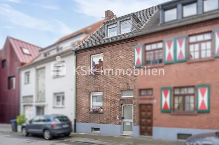 94055 Vorderansicht - Haus kaufen in Köln / Weiß - Ihre erste Wahl in zweiter Rheinlage!