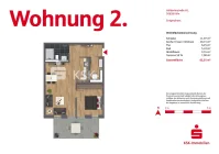 Grundriss Wohnung 65.2