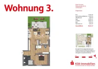 Grundriss Wohnung 3