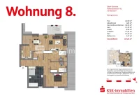 Grundriss Wohnung 8