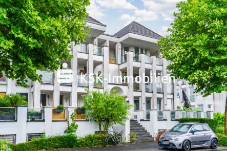 121580 Ansicht - Wohnung kaufen in Hennef (Sieg) - Moderne und gut geschnittene Erdgeschosswohnung in einem gepflegtem 6-Familienhaus.