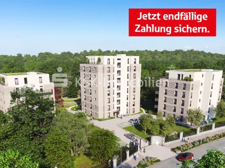 Ansicht - Wohnung kaufen in Erkrath - Kröner Park - Symphonie des Wohnens!