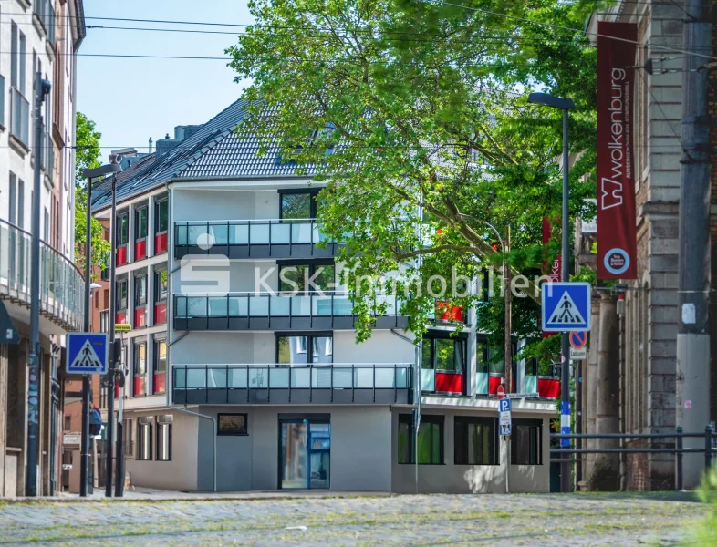 Ansicht - Wohnung kaufen in Köln - Urbanes Wohnen deluxe: Maisonette-Wohnung in bester Lage