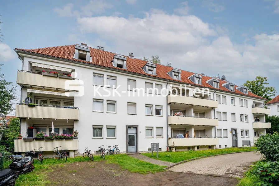 Vorderansicht - Wohnung kaufen in Düsseldorf - Ihre Kapitalanlage in Düsseldorf!