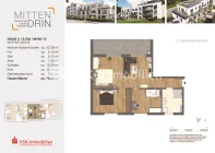 Grundriss Haus 2 Wohnung 6