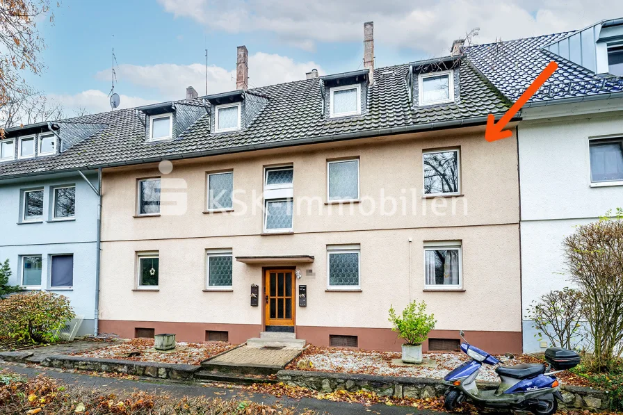 113757 Außenansicht - Wohnung kaufen in Leichlingen (Rheinland) - Gepflegte vermietete 2-Zimmerwohnung mit Balkon!