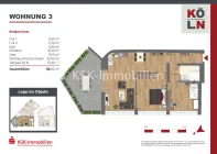 Grundriss Wohnung 3