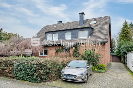 120748 Außenansicht - Wohnung kaufen in Leichlingen (Rheinland) - Haus in Hausgefühl - Schöner Wohnen mit großen Garten!