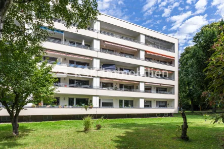 129531 Rückansicht - Wohnung mieten in Hürth / Hermülheim - 3-Zimmer-Wohnung mit Balkon und Garage direkt an der Linie 18 in Hürth-Efferen!