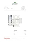 Grundriss Haus 5 Wohnung 77