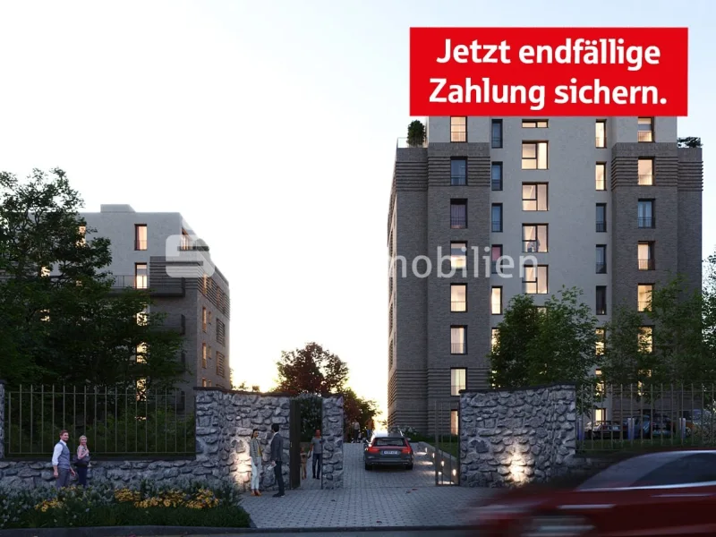 Abendstimmung - Wohnung kaufen in Erkrath - Barrierefrei, komfortabel, energieeffizient - ideal zum "Kleinersetzen"