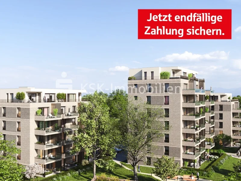 Ansicht - Wohnung kaufen in Erkrath - Jetzt Vermietungsgarantie und degressive AfA ziehen!