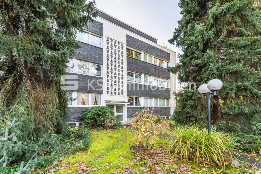 125026 Vorderansicht - Wohnung kaufen in Hürth / Hermülheim - Eigentumswohnung mit sonnigem Balkon und Garage.