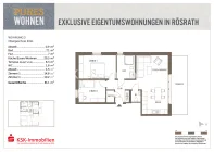 Grundriss Wohnung 3