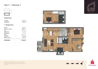 Grundriss Haus C Wohnung 2