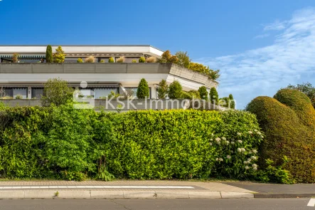 132425 Außenansicht - Wohnung kaufen in Erftstadt / Blessem - Wohnung mit großer Terrasse und schöner Aussicht.