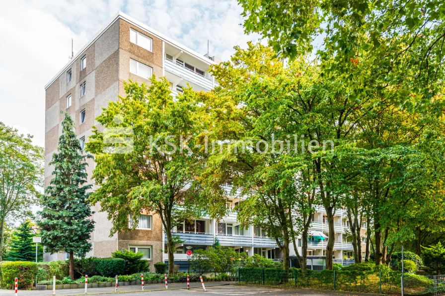 133622 Außenansicht  - Wohnung kaufen in Sankt Augustin - Charmante 3-Zimmer-Wohnung in Zentraler Lage.