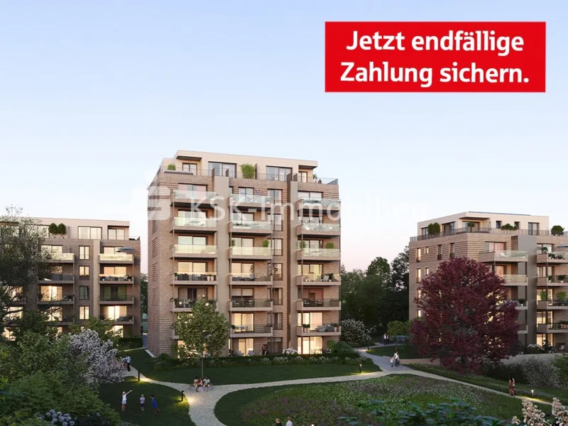 Ansicht - Wohnung kaufen in Erkrath - Kröner Park - Symphonie des Wohnens!