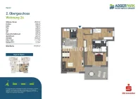 Grundriss Haus 2 Wohnung 24