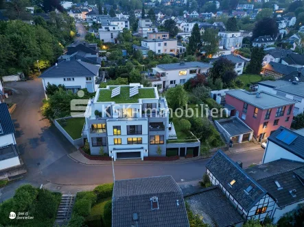 Vorderansicht - Wohnung kaufen in Bonn / Muffendorf - Neubau Bonn-Muffendorf - Ihr Schlüssel zu stilvollem Wohnen - modern und nachhaltig.