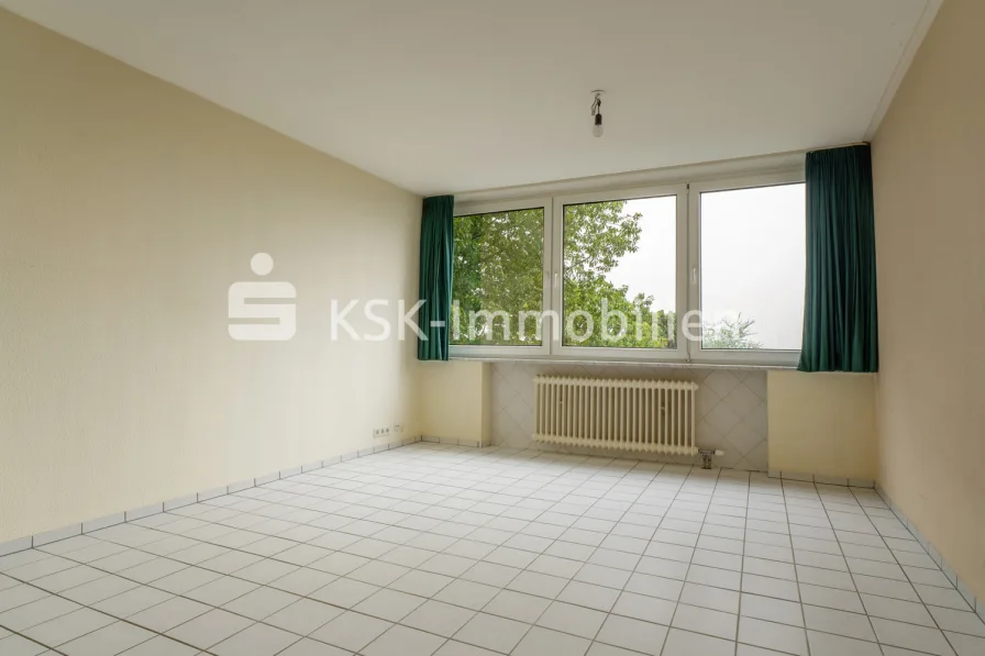 135553 Wohnzimmer - Wohnung kaufen in Kerpen - Schöne 2-Zimmer-Wohnung in Brüggen mit Verhandlungsspielraum