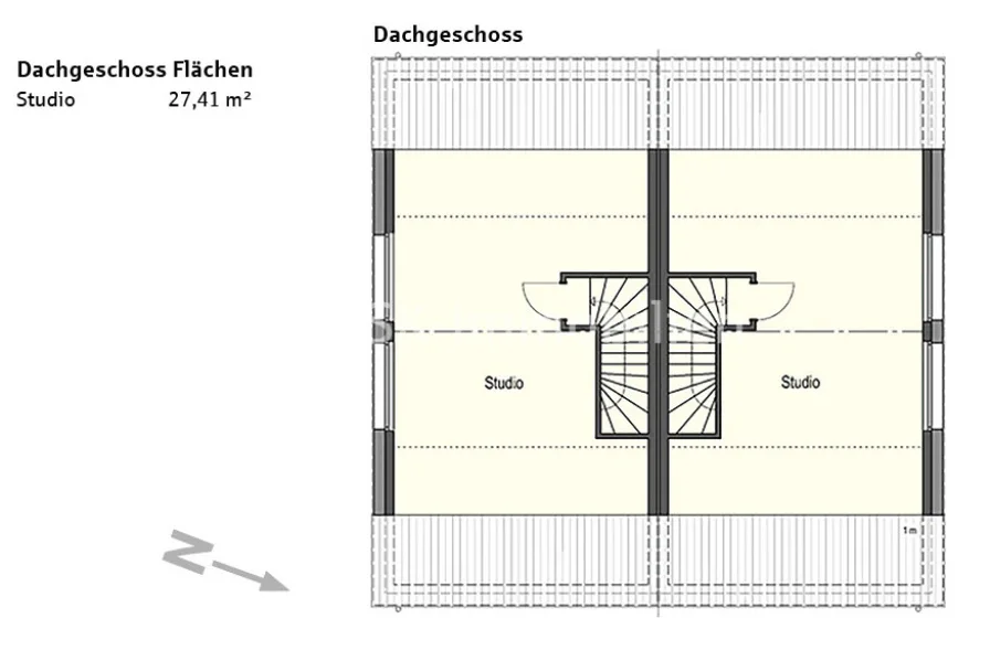 Grundriss Dachgeschoss