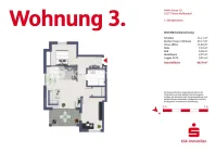 Grundriss Wohnung 3