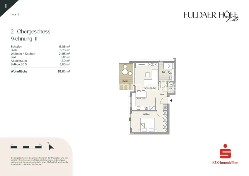 Grundriss Haus 2 Wohnung 11