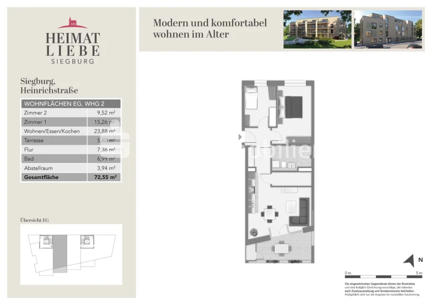 Grundriss Wohnung 2