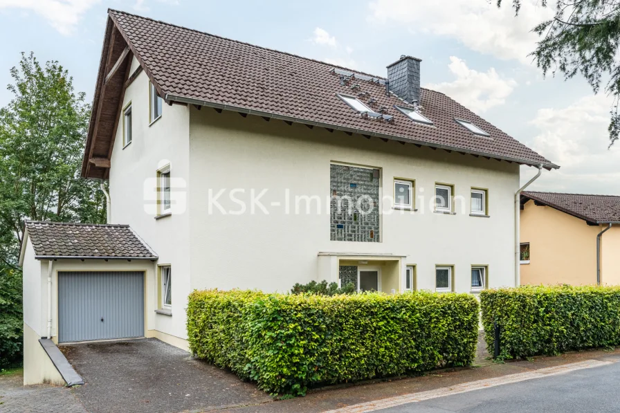 138391 Außenansicht - Zinshaus/Renditeobjekt kaufen in Siegburg / Kaldauen - Solide Kapitalanlage! Gepflegtes 3-Familien-Haus in Siegburg Kaldauen!