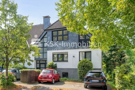 122536 Außenansicht - Wohnung kaufen in Lindlar - Gepflegte 3-Zimmer Wohnung in ruhiger Lage mit schönem Blick ins Grüne!