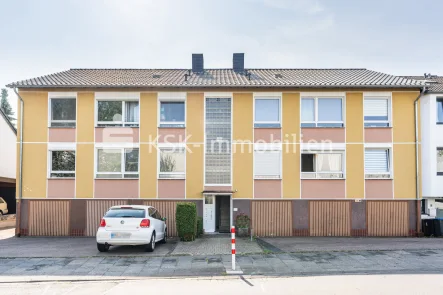 125809 Außenaufnahme  - Wohnung kaufen in Brühl - Brühl: Dreizimmerwohnung in Hochparterre mit tollem Grundriss!