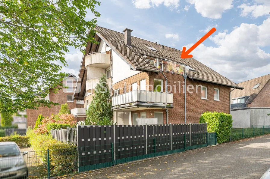 136884 Außenansicht - Wohnung kaufen in Langenfeld - Schöne vermietete 2 Zimmer-Wohnung in Langenfeld!