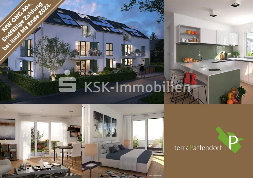  - Wohnung kaufen in Bergheim-Paffendorf - terraPaffendorf - Ideale Lage und bester Komfort zum Wohnen + Leben!