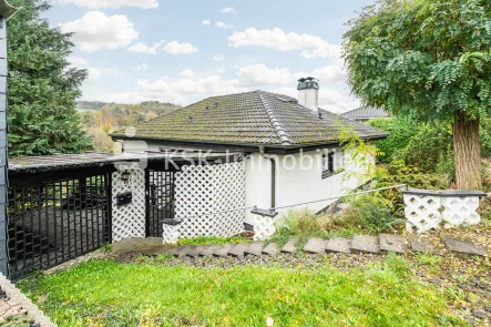 139089 Außenansicht - Haus kaufen in Much - Modernisierungsbedürftiges Einfamilienhaus in bester Lage Muchs!