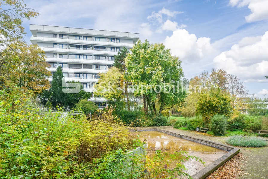 140887 Außenansicht - Wohnung kaufen in Bonn / Muffendorf - Appartement mit Aufzug und Fernsicht