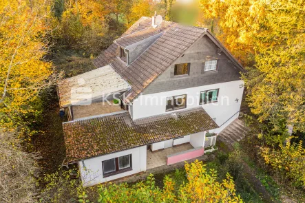 106520 Drohnenansicht 5 - Haus kaufen in Windeck - Sanierungsbedürftiges Haus mit viel Platz zum selbstverwirklichen!