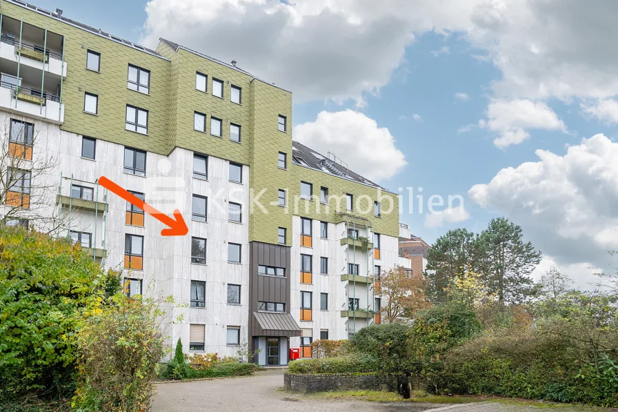 143603 Vorderansicht - Wohnung kaufen in Bergisch Gladbach / Frankenforst - Gepflegte Wohnung in in Bergisch Gladbach-Frankenforst