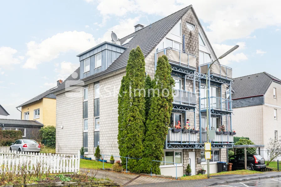 144422 Außenaufnahme  - Wohnung kaufen in Leichlingen - Geräumige Zweizimmerwohnung mit Balkon im Witzheldener Zentrum!