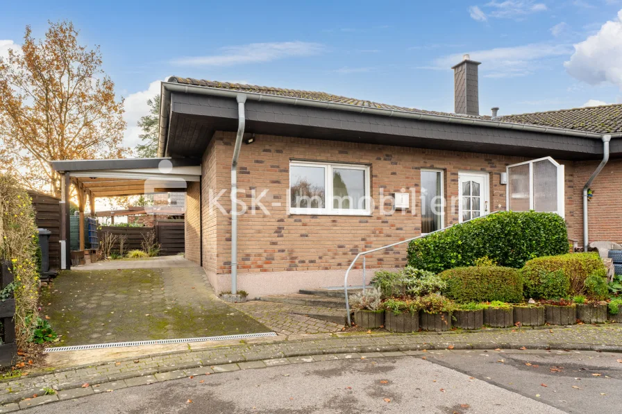 142721 Vorderansicht - Haus kaufen in Kerpen - Alternative zur Wohnung: Junger Bungalow in Buir.