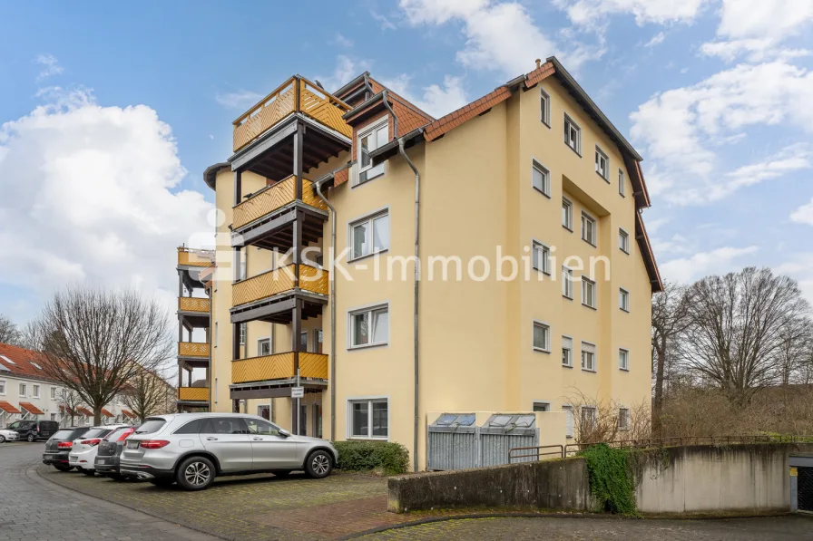 147195 Außenansicht - Wohnung kaufen in Bergheim - Top gepflegte Eigentumswohnung im Herzen von Bergheim!