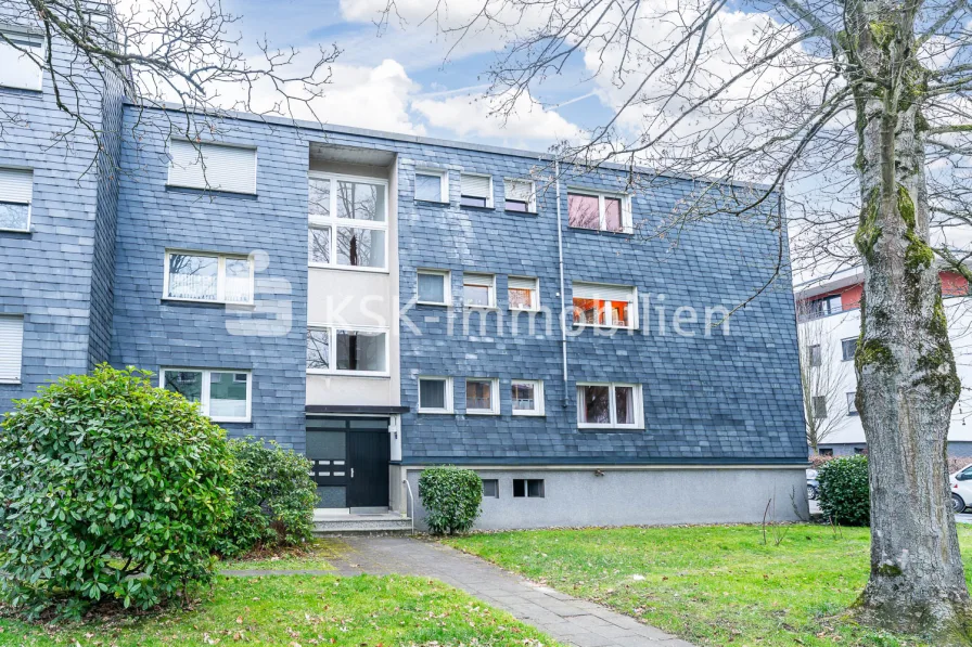 145834 Außenansicht - Wohnung kaufen in Hennef - Eigentumswohnung zur Selbstnutzung oder Kapitalanlage im Herzen von Hennef.