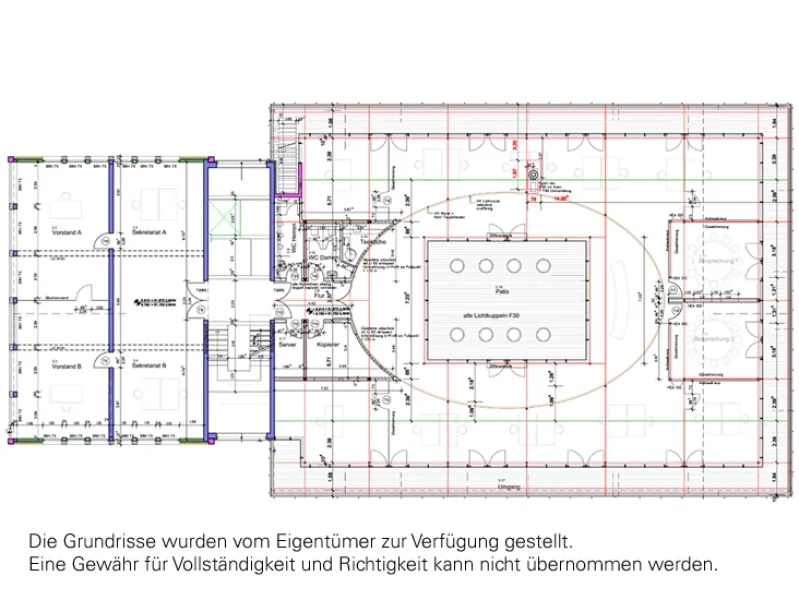 Grundriss 1_OG (Aufstockung 1) Hauptgebäude