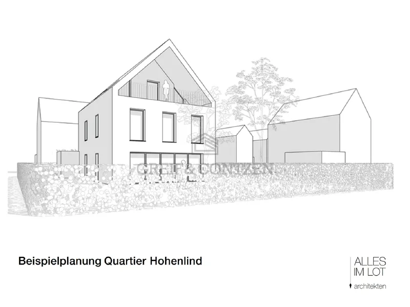 Beispielplanung EFH Quartier Hohenlind - Haus kaufen in Köln - Bauen in Köln-Lindenthal - Wohnen auf höchstem Niveau in einem der beliebtesten Stadtteile