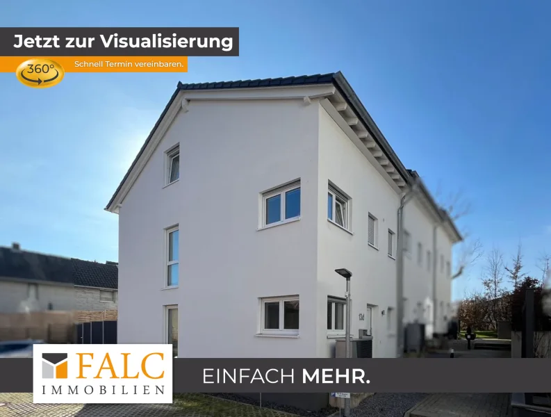 Vorderansicht - Haus kaufen in Hennef (Sieg) / Söven - Modernes und Energiesparendes Wohnen!