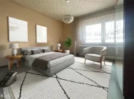 Schlafzimmer 2 visualisiert