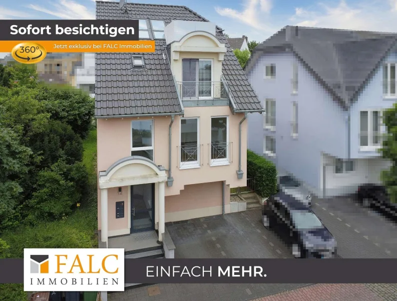 Titelbild  - Wohnung kaufen in Troisdorf - Exklusive Etagenwohnung mit Süd-Westbalkon und hochwertiger Ausstattung im Herzen von Sieglar